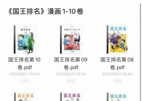 国王排名  漫画