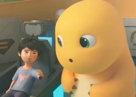 【奶龙与小七之大战暴暴龙】粤语中字 1-26集 MP4